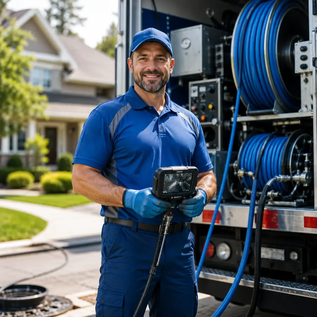 Local outdoor drain cleaning specialists in Clayton, IL